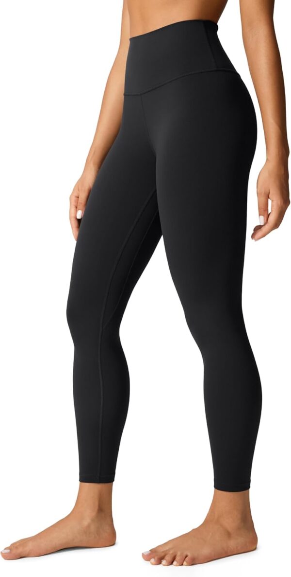Women  High Waisted Workout Leggings 25" - Pilates Gym Athletic Yoga Pants Buttery Soft
