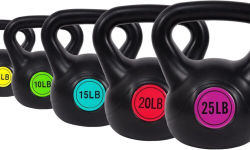 Wide Grip Kettlebell Exercise Fitness Weight Set