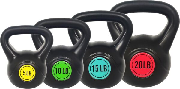 Wide Grip Kettlebell Exercise Fitness Weight Set